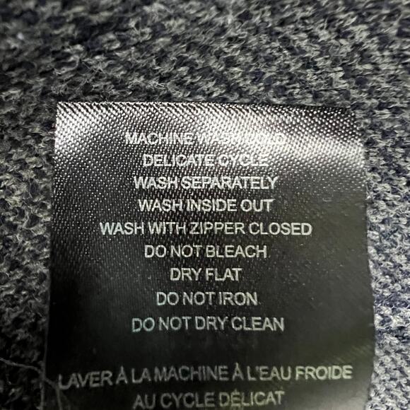 Nicole Miller Cardigan Womens Medium Full Zip Cotton Long Length Outdoor Travel - Picture 13 of 15